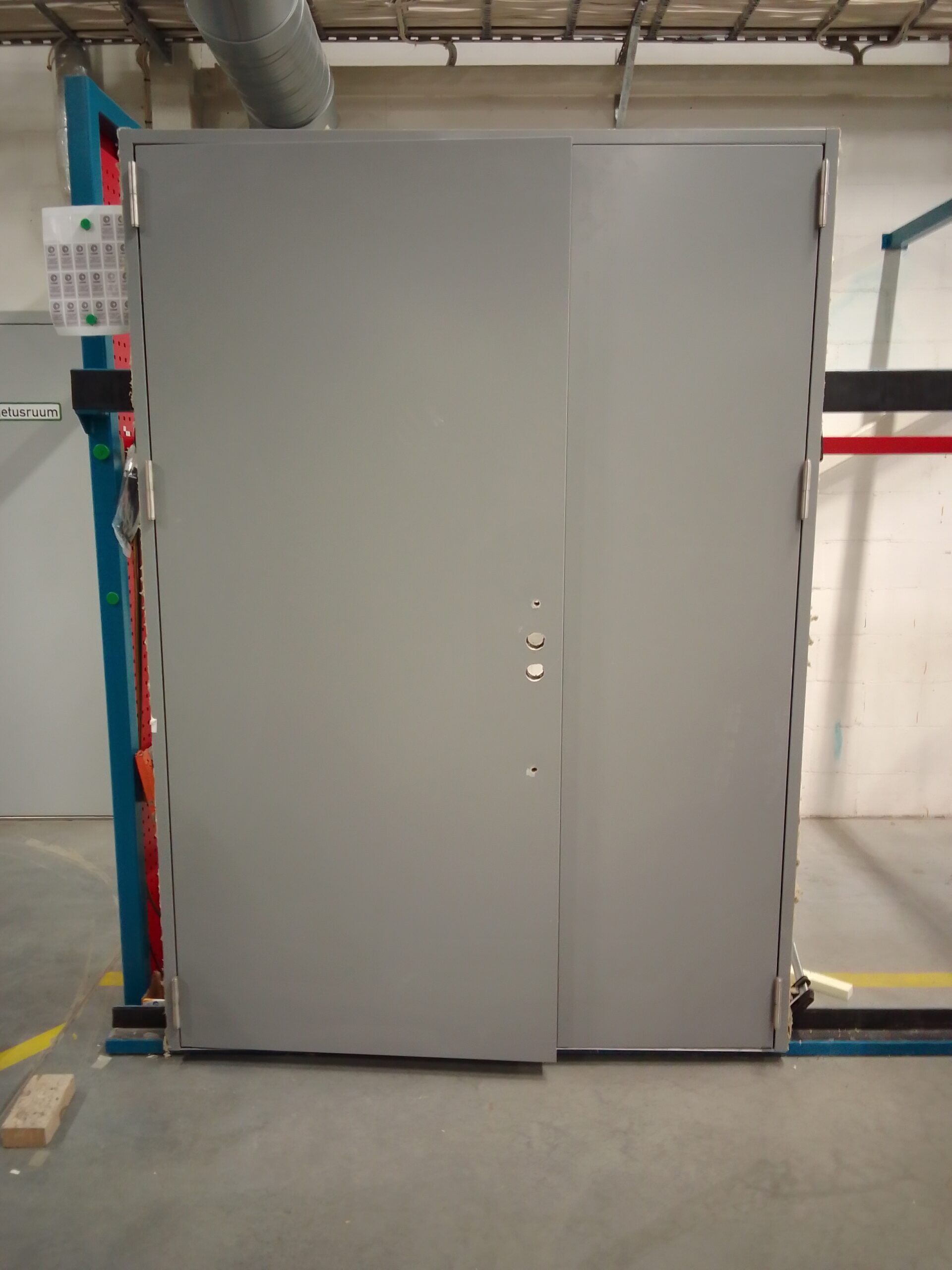 Tulekindel silemetalluks TU6 (kahepoolne) mõõdud 1580x2200, RAL7037