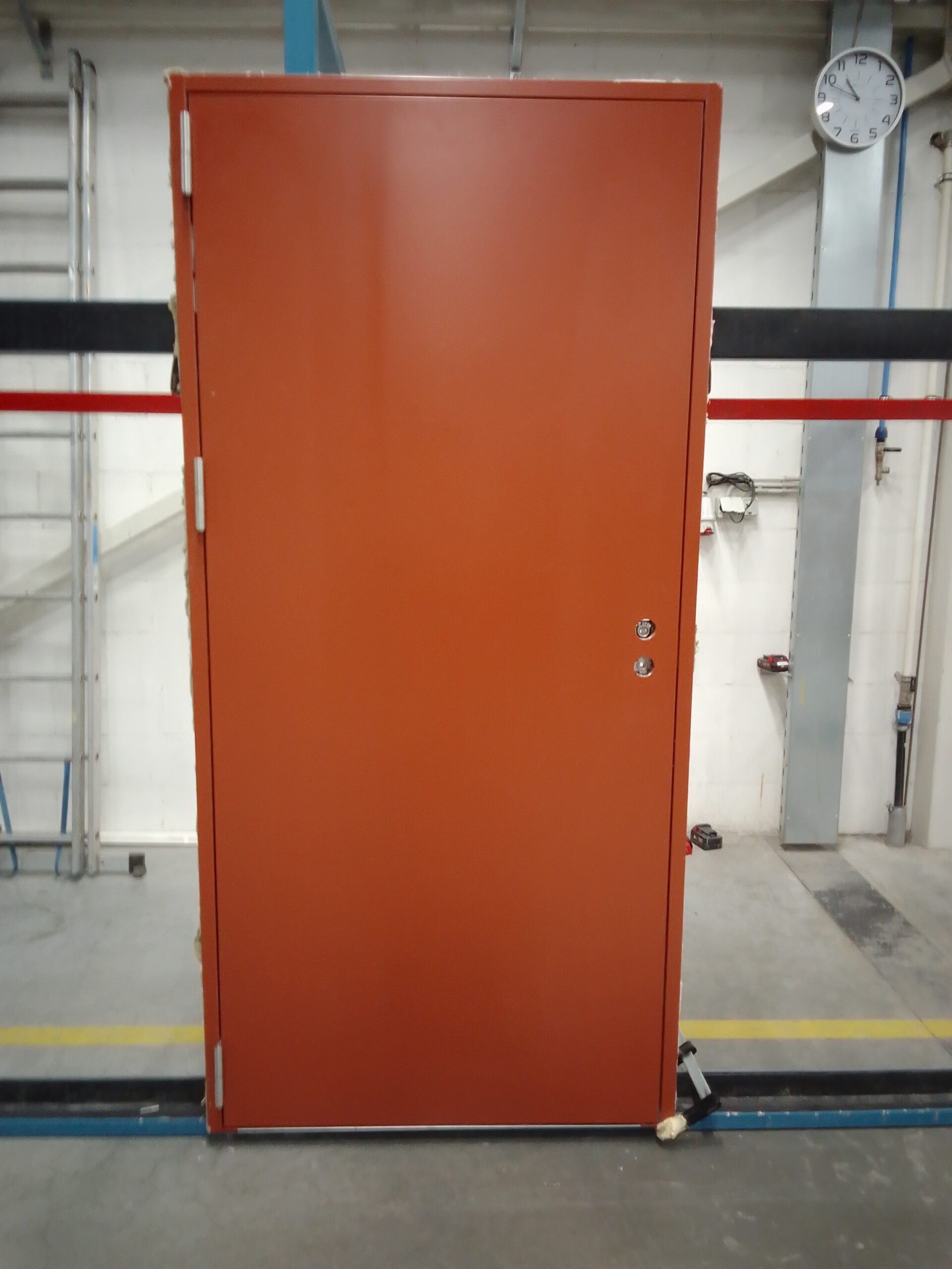 Tulekindel silemetalluks TU7 (ühepoolne) mõõdud 990x2070, RAL8004