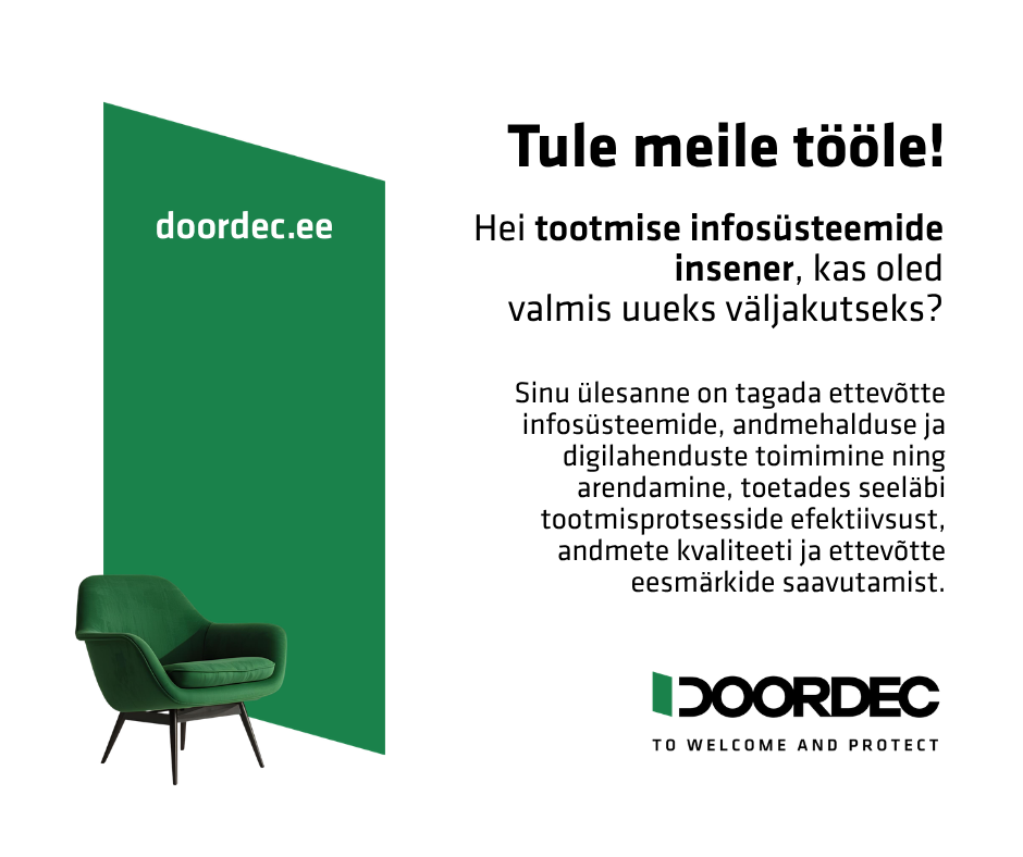 Tootmise infosüsteemide insener